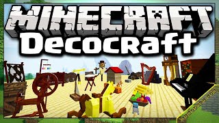 Decocraft Mod 112211121102 amp How To Download and Install for Minecraft [upl. by Phip]