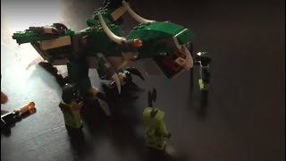 Lego set 31058 alternative build dragon final result [upl. by Eneryt]