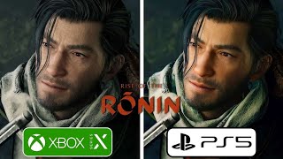 Rise of the Ronin PS5 vs Xbox Series X Graphics Comparison [upl. by Seften]