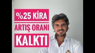 KİRADA  ARTIŞ SINIRI KALKTI ŞİMDİ NE OLACAK Kira Artışı Neye Göre Yapılır [upl. by Anitnelav]