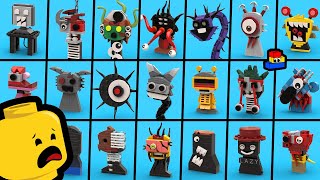 LEGO Sprunki How to Build PHASE 5 Every Character  Sprunki Incredibox [upl. by Wrigley]