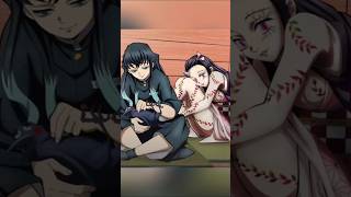 Demon Slayer Nezuko x Muichiro Vs Tanjiro x Kanaosinging simpa viral [upl. by Bartlett]