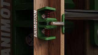 How a Double Spring Ball Door Latch Works [upl. by Inirt393]