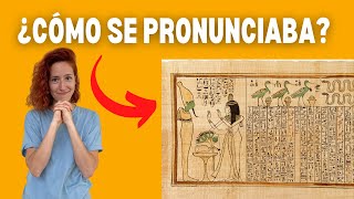 ¿Cómo sabemos la pronunciación de una lengua que ya no se habla [upl. by Maice]