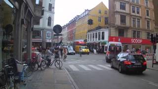 Walking to the Comfort Hotel Vesterbro in Copenhagen Denmark [upl. by Akcinahs275]