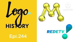 Logo History Epi244 Rede Manchete  RedeTV Brasil [upl. by Suaeddaht]