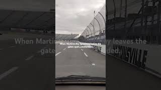 When Martinsville Speedway leaves the gates open unattended nascar [upl. by Vassar]