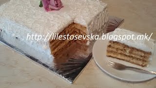 Grcka torta video receptGreece and homemade cake recipe video [upl. by Draw]