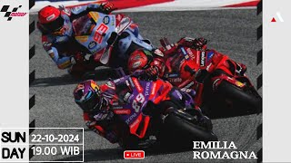 LIVE MOTOGP EMILIA ROMAGNA  SAN MARINO 2024 [upl. by Sivad540]