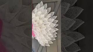 DIY Angel Wings  How to Make an Angel Wings Wreath wreathtutorial angelwings [upl. by Smail]