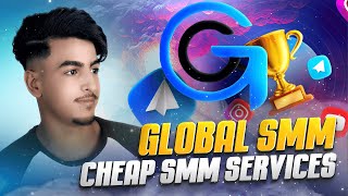 Global Smm Panel  is the best SMM panel and a reliable provider of services for Projects [upl. by Tiny298]