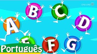 ABC Alfabetos para crianças ABC Alphabets Song  Canções Infantis em Português  ChuChu TV [upl. by Harts]