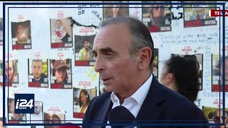 Eric zemmour en visite de soutien en Israël [upl. by Town]