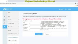 How to Change Converge Fiber Router Admin Login Password Huawei EG8145V5 [upl. by Nortyad]