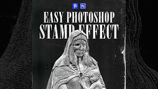 Add A Stamp Effect To Any Photo In Photoshop [upl. by Lierbag]