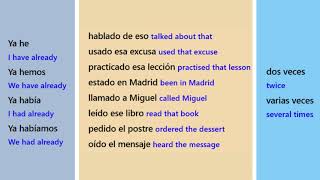 Learn Spanish quotIve already quot in Spanish  Shortcuts to Speaking Spanish Fluently [upl. by Aihsotan]