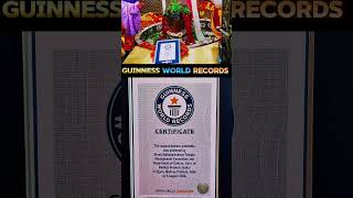 GUINNESS WORLD 🌎 RECORD Largest DAMARU Ensemble  Jay Shree Mahakal 🙏🙏worldrecord mahakal shorts [upl. by Ehttam]