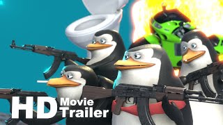 LOS PINGUINOS Me La Van A Mascar Animated Movie Trailer [upl. by Aniloj537]