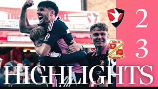 Extended Highlights Cheltenham Town vs Swindon Town [upl. by Sheba]