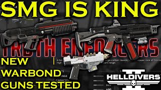 NEW TRUTH ENFORCERS WARBOND BEST NEW GUNS TESTED IN HELLDIVERS 2 [upl. by Kepner280]