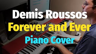 Demis Roussos  Forever and Ever  Piano Cover and Sheet [upl. by Franckot619]