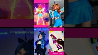 My Little Pony  rainbowdash vs fluttershy Do you like mayamystic cosplay mlp [upl. by Kcirdec42]