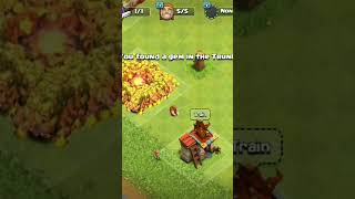 Coc Remove Trunk  clashofclans trunks shortvideos [upl. by Boccaj]