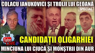 Ciolacu Ianukovici 2 și gaura din covrig Monștrii de la AUR Trolii lui Geoană Vrăjeala lui Ciucă [upl. by Anilah]