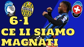 Atalanta  Verona 61 live reactions  OGGI IN OMAGGIO DIECI MINUTI DI PURA GODURIA [upl. by Nacnud]