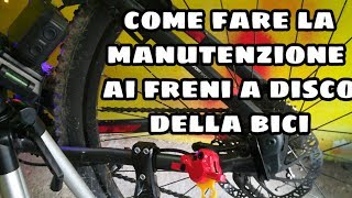 Come fare la manutenzione ai freni della bici mtb rokrider freni [upl. by Bucella464]