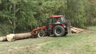 Zetor 7245 UKT Rampování [upl. by Nivlag163]