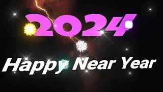 New Year 2024 Animation Wishes  2023 to 2024 Countdown Clock Animation WhatsApp Status 2024 [upl. by Tessy808]