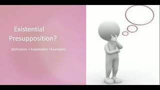 What is Existential Presupposition definition with Examples Pragmatics in UrduHindiEng [upl. by Alicec2]