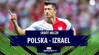 El Euro 2020 Polska – Izrael 40 SKRÓT MECZU [upl. by Mechling]