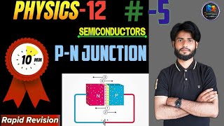 PN junction Diode  Semiconductor  Class 12 Physics  NEET amp BOARD 2025 [upl. by Olva]