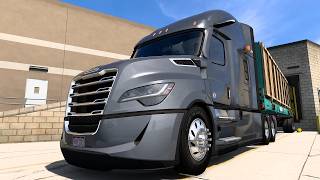 Freightliner Cascadia Sleeper Custom 2024 POV Truck Driving American Truck Simulator 152 ＃89 [upl. by Pish]