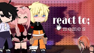 🍒 team 7 react to memes🍒 [upl. by Virendra756]