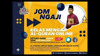 Kelas Mengaji AlQuran Online Jom Ngaji 04 November 2024 [upl. by Gunar]