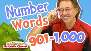 Number Words  9011000  Jack Hartmann [upl. by Leinaj]