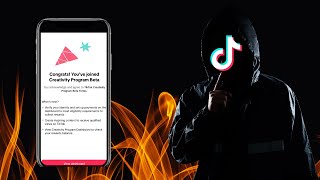 How to Get into TikTok Creativity Rewards Program with 0 Followers  TikTok CRP [upl. by Alleuqahs]