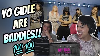 여자아이들GIDLE  MY BAG Choreography Practice Video REACTION [upl. by Pedrick]