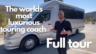 Worlds most luxurious Touring Coach  Airstream Atlas AirstreamInc  MercedesBenz [upl. by Gnoc]