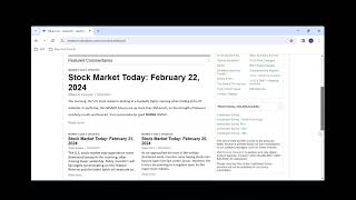 One Stock to Buy Right Now  February 22 2024 [upl. by Annissa]