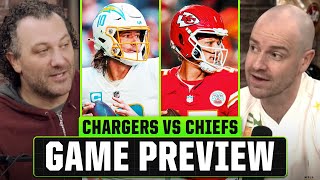 Have the Chiefs Solved Their OLine Mess  Chargers vs Chiefs Preview [upl. by Wilterdink]