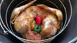 How To Deep Fry A Turkey  No Oil  Big Easy [upl. by Atneciv]