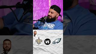 PREDICTION Philadelphia Eagles vs New Orleans Saints nfl eagles saints [upl. by Thoer]