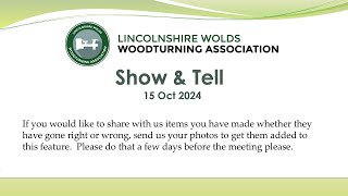 Show and Tell Oct 24 [upl. by Mouldon352]