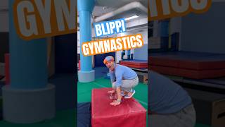 Blippi LEARNS Gymnastics TRICKS blippi shorts [upl. by Ojok]