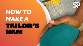 How to make a Tailors Ham  Tailors pressing tool  DIY Tailors Ham [upl. by Geno]