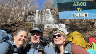 Appalachian Trail 2024 Arch to Lodge Amicalola Falls State Park [upl. by Benedix]